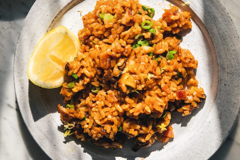 This sticky rice recipe riffs on a dim sum classic for Lunar New Year or any time