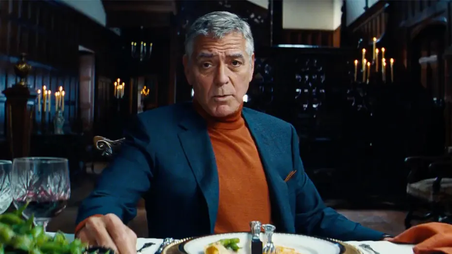 George Clooney appears in a Grubhub commercial ahead of Super Bowl LX.