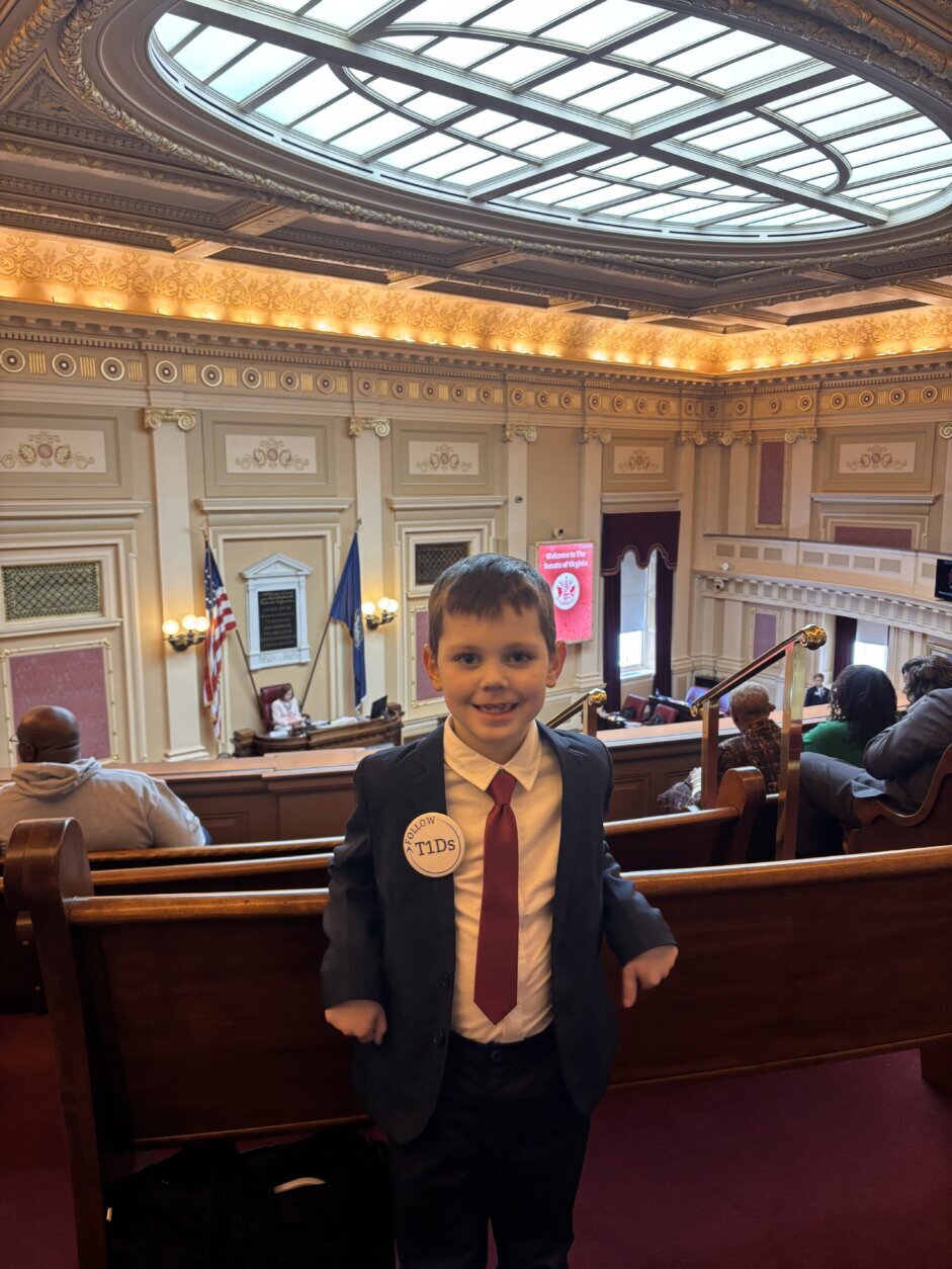 Ruston Revell poses in the chambers
