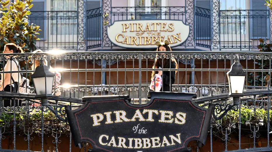 Pirates of the Caribbean at New Orleans Square inside Disneyland
