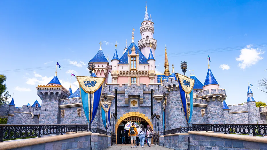 Sleeping Beauty Castle at Disneyland