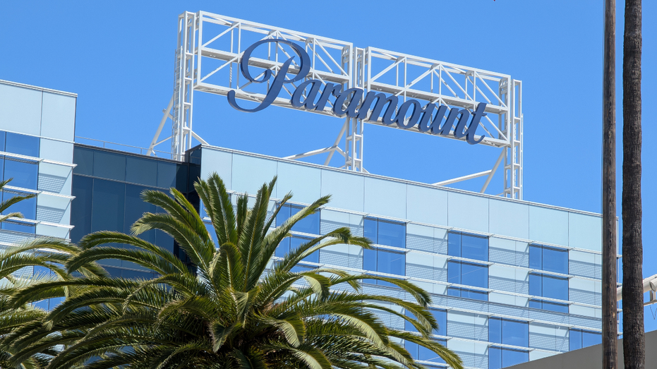 The Paramount Studios sign in Hollywood
